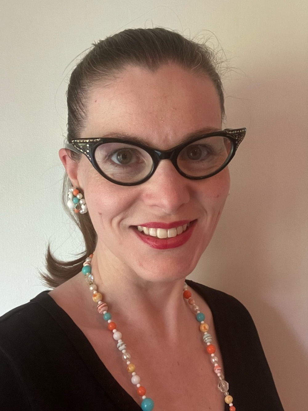 Cat eye glasses, 💫shooting star💫, real vintage!